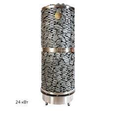 Печь дровяная IKI Pillar 24 кВт (420 кг камней)