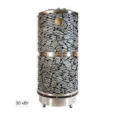 Печь дровяная IKI Pillar 30 кВт (500 кг камней)