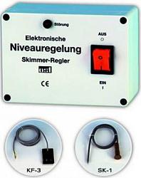 Блок(Щит) управления переливом для скиммерного бассейна OSF Skimmerregler, SK-1, без магнитного клапана